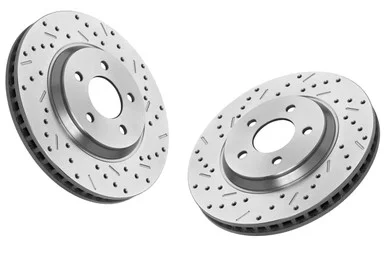 Cross Drilled & Slotted Pair – 316mm – XC90