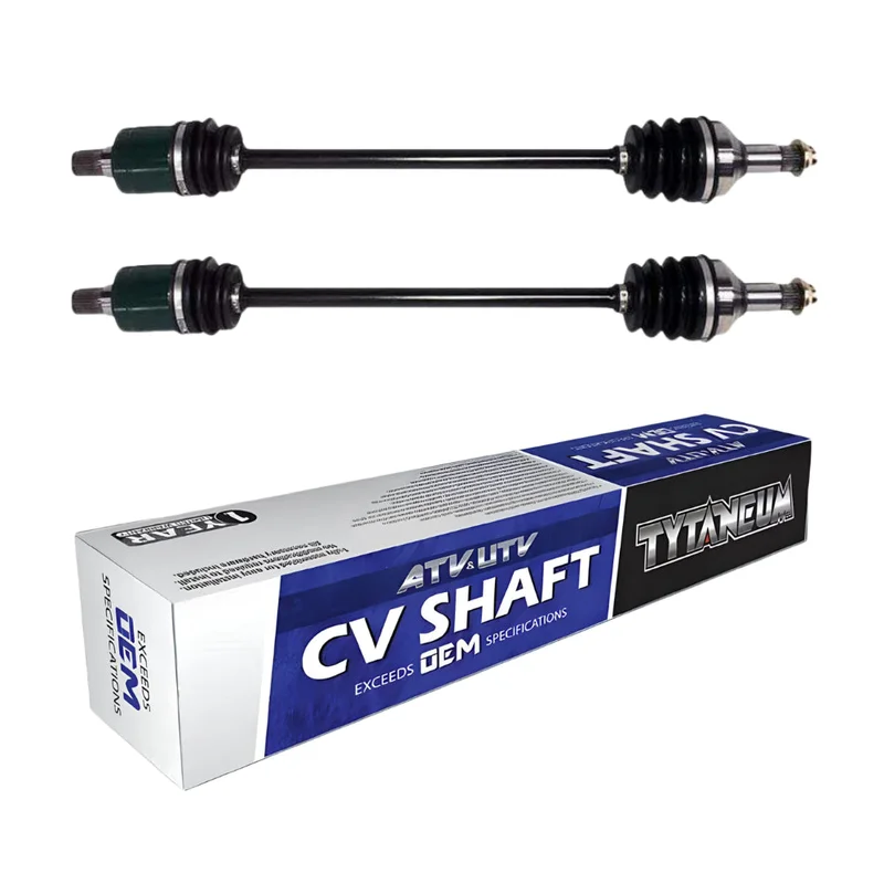 Tytaneum OE Style Front/Rear CV Axle Set For 2009-2020 Suzuki LT-A500XP KingQuad