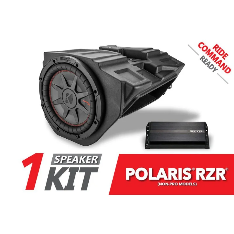 SSV Works 10″ Kicker Subwoofer Plug-&-Play Kit 180-RZ4-1KRC