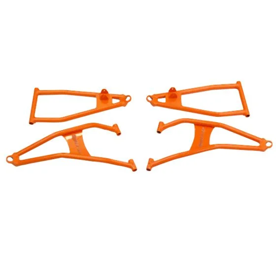 High Lifter Front Forward Upper And Lower Orange Control Arms For Polaris Models HDFFA-RZR1-1-O1