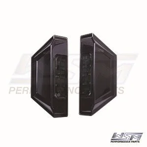 WSM L.E.D Tail Lights for Polaris 1000 General – Smoked Lenses 020-352-00