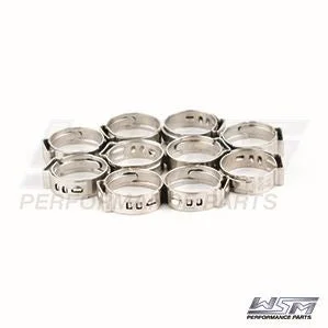 WSM Oetiker Hose Clamp 015.3mm-018.5mm 10 Pack 13-162-46