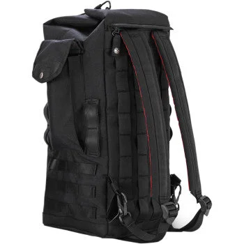 Burly Brand Voyager Sissy Bar Backpack Black – B15-1013B