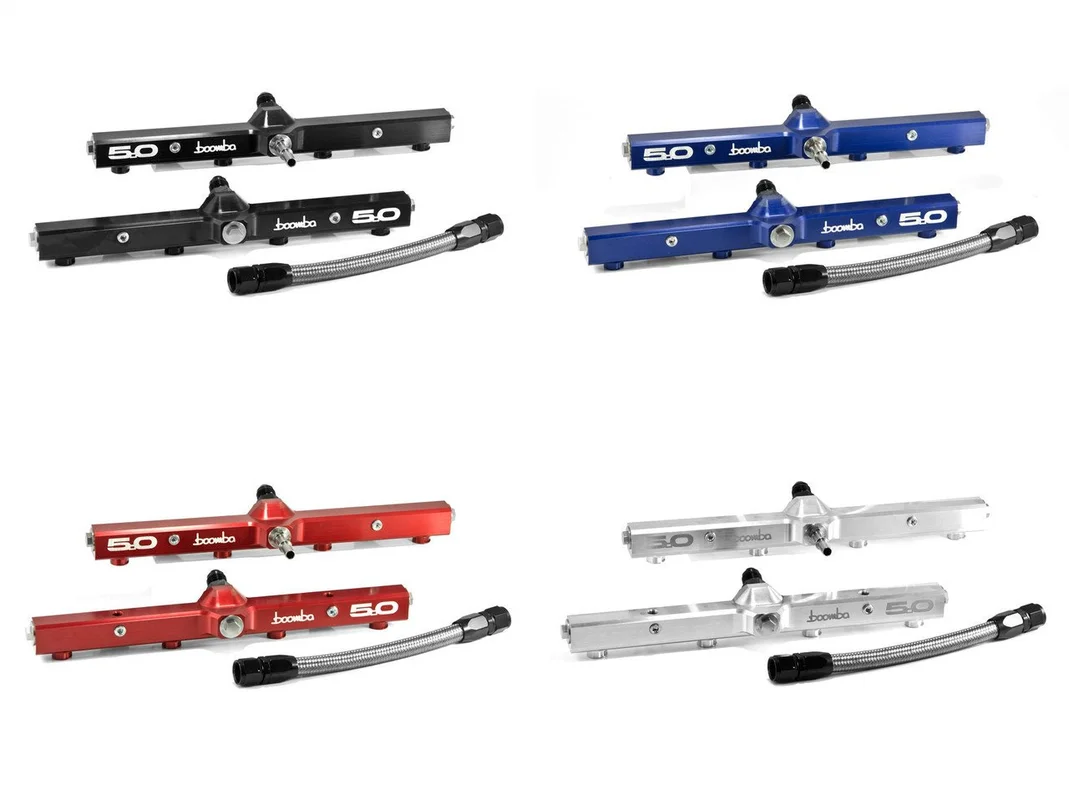 Boomba Racing Fuel Rail | 2015-2017 Ford Mustang GT (030-00-008)