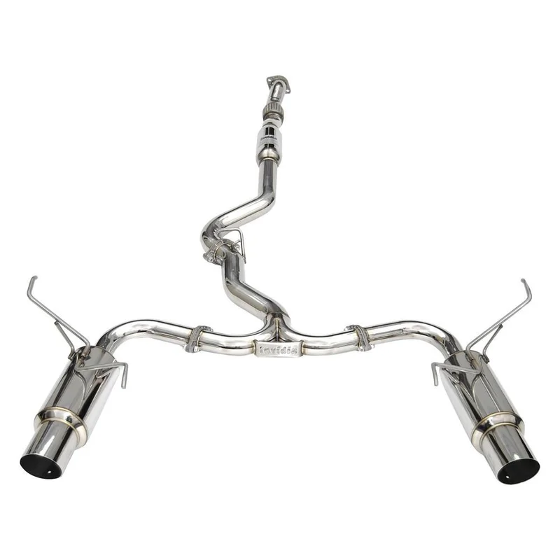 Invidia N1 Stainless Steel Cat-Back Exhaust System | 2008-2014 Subaru WRX / WRX STI SEDAN ONLY (HS11STIGTP)
