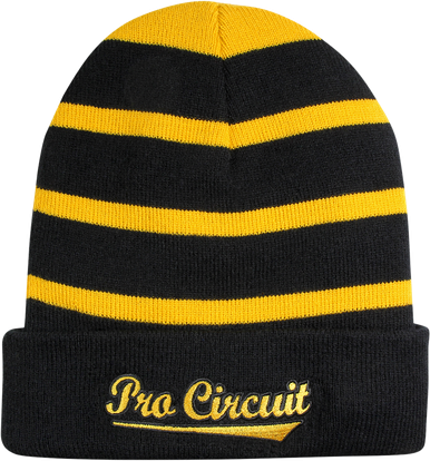 Pro Circuit Stinger Beanie Black One Size Fits Most 68101