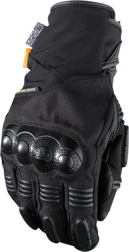MOOSE RACING ADV1¢â€žÂ¢ Short Gloves - Black - Large 3330-7000