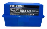22270 5-Way Test Kit for Pools or Spas Chlorine pH Acid Alkalinity