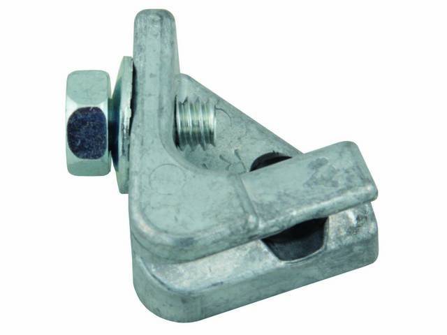 Door Window Rear Upper Stop, RH