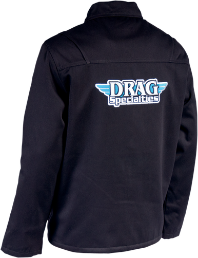 THROTTLE THREADS Drag Specialties Shop Jacket - Black - 3XL DRG19J28BK3R