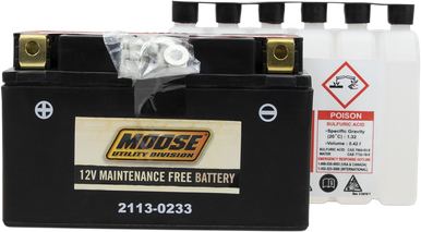 MOOSE UTILITY AGM Battery - YTZ10S MTZ10S-BS