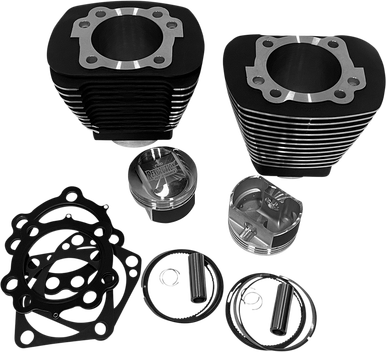 REVOLUTION PERFORMANCE, LLC Cylinder Kit - 92" - Black with Highlighted Fins RP201-220W