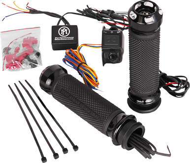 PERFORMANCE MACHINE (PM) Grips - Apex - Heated - TBW - Contrast Cut 0063-2093-BM