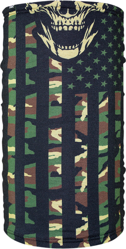 ZAN HEADGEAR Motley Tube‚Â Fleece Lined Tube - Camo Flag TF460