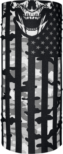 ZAN HEADGEAR Motley Tube‚Â Polyester Neck Tube - Urban Camo Flag T462
