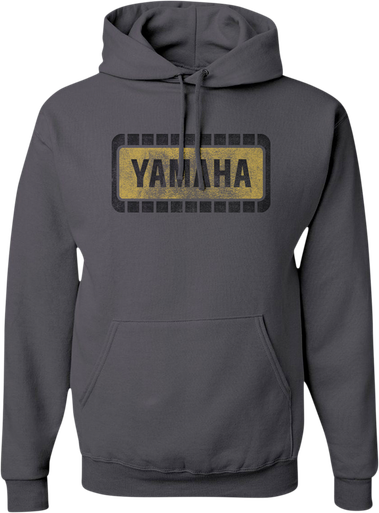 YAMAHA APPAREL Yamaha Retro Hoodie - Charcoal - Medium NP21S-M1971-M