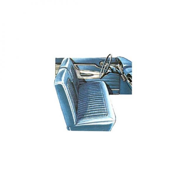 Bench Seat Seat Cover Set, Hardtop, Falcon, 1963