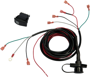 MOOSE UTILITY Dash Rocker Switch - Wired 99902