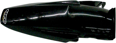 UFO Enduro Rear Fender - Black - KTM KT03067-001
