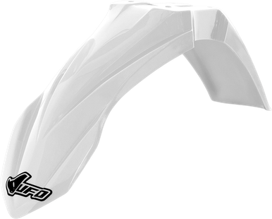 UFO Restyled Front Fender - White - YZ YA02873K-046