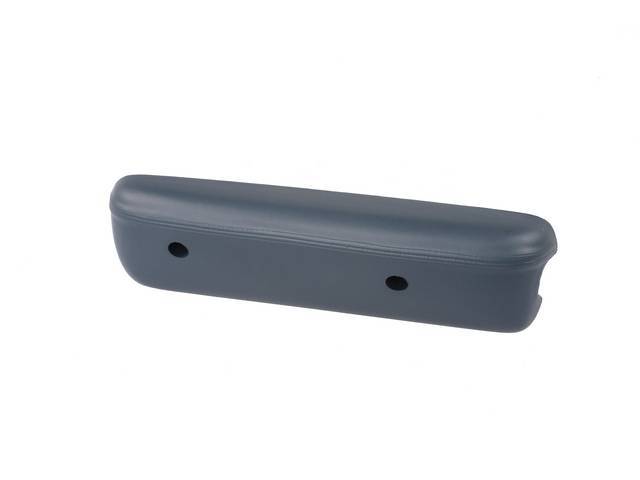 Door Arm Rest Pad, Deluxe, LH, Blue