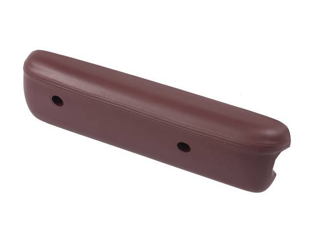 Door Arm Rest Pad, Deluxe, LH, Maroon
