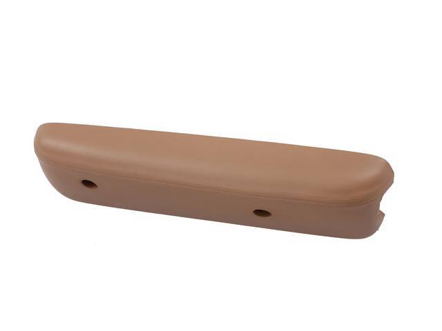 Door Arm Rest Pad, Deluxe, LH, Saddle