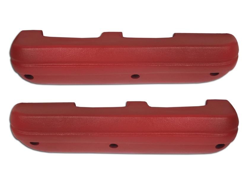 Auto Pro USA 1970 Ford Mustang Arm Rest, Right/Passenger Side, Red AR6970RED70-RH