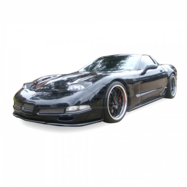 Corvette ZR1 Style Side Skirts, Body Color, 1997-2004