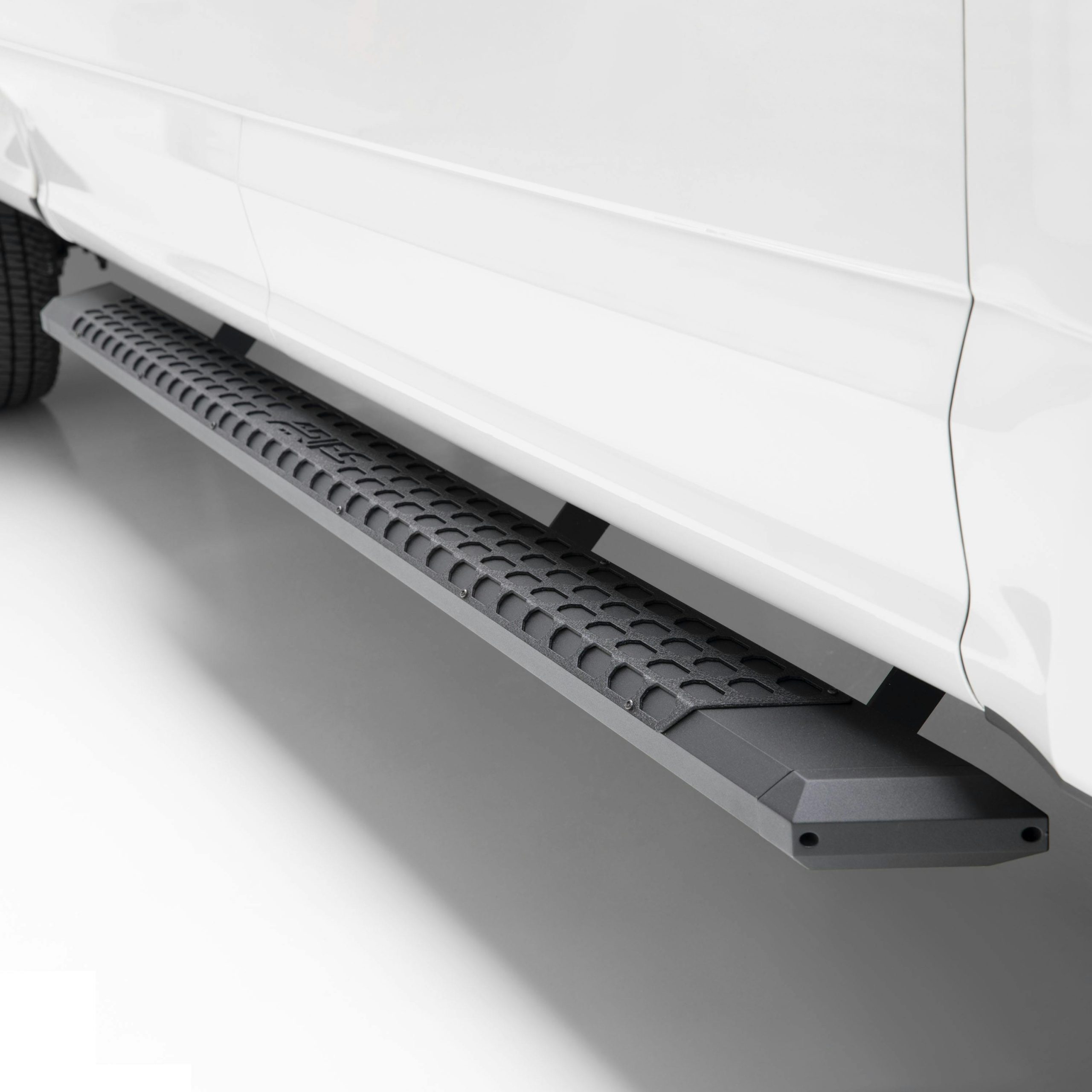 ARIES 2556052 AdvantEDGE 5-1/2" x 85" Black Aluminum Side Bars, Select Ford Ranger Crew Cab