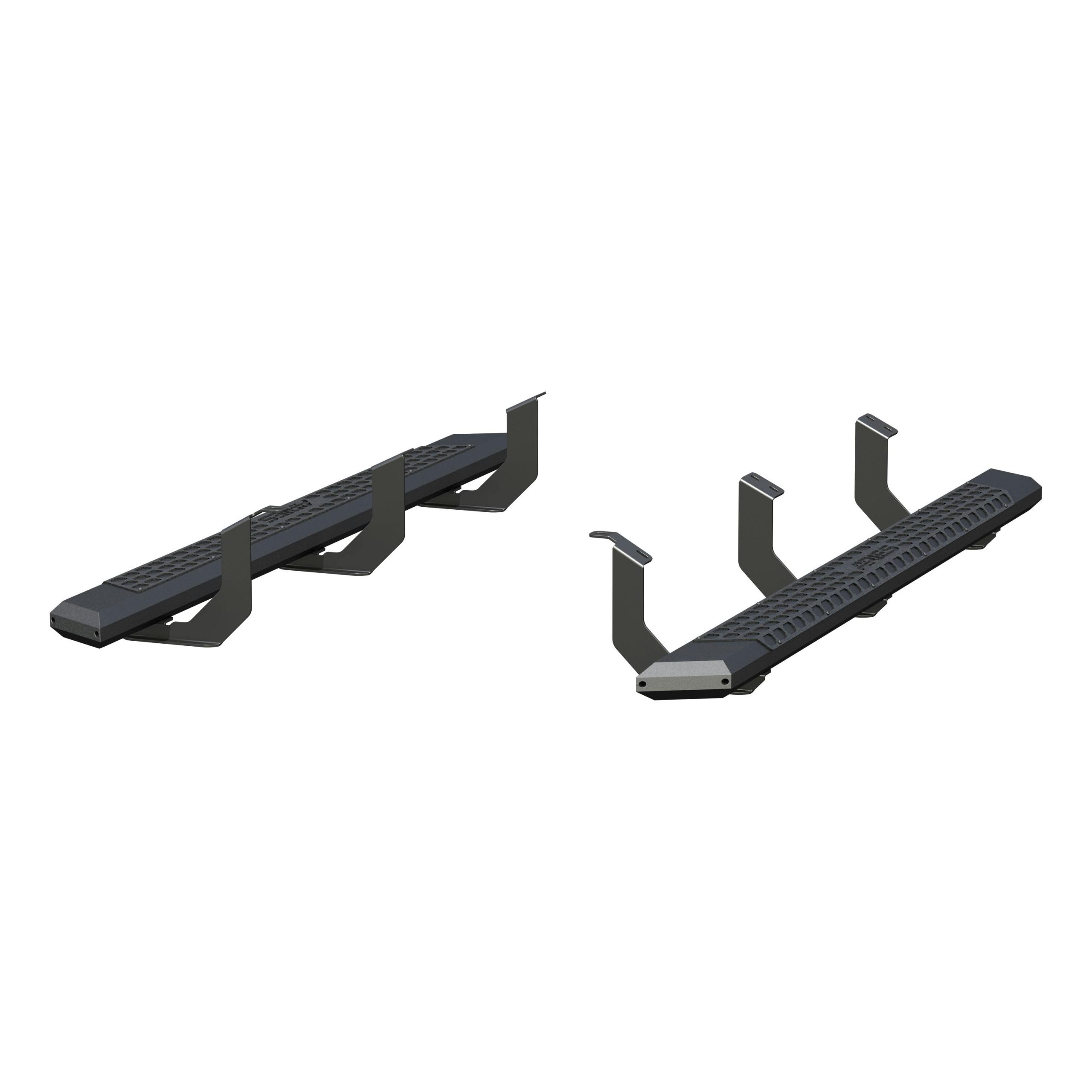 ARIES 2556056 AdvantEDGE 75" Black Aluminum Side Bars, Select Toyota Tundra Extended Cab
