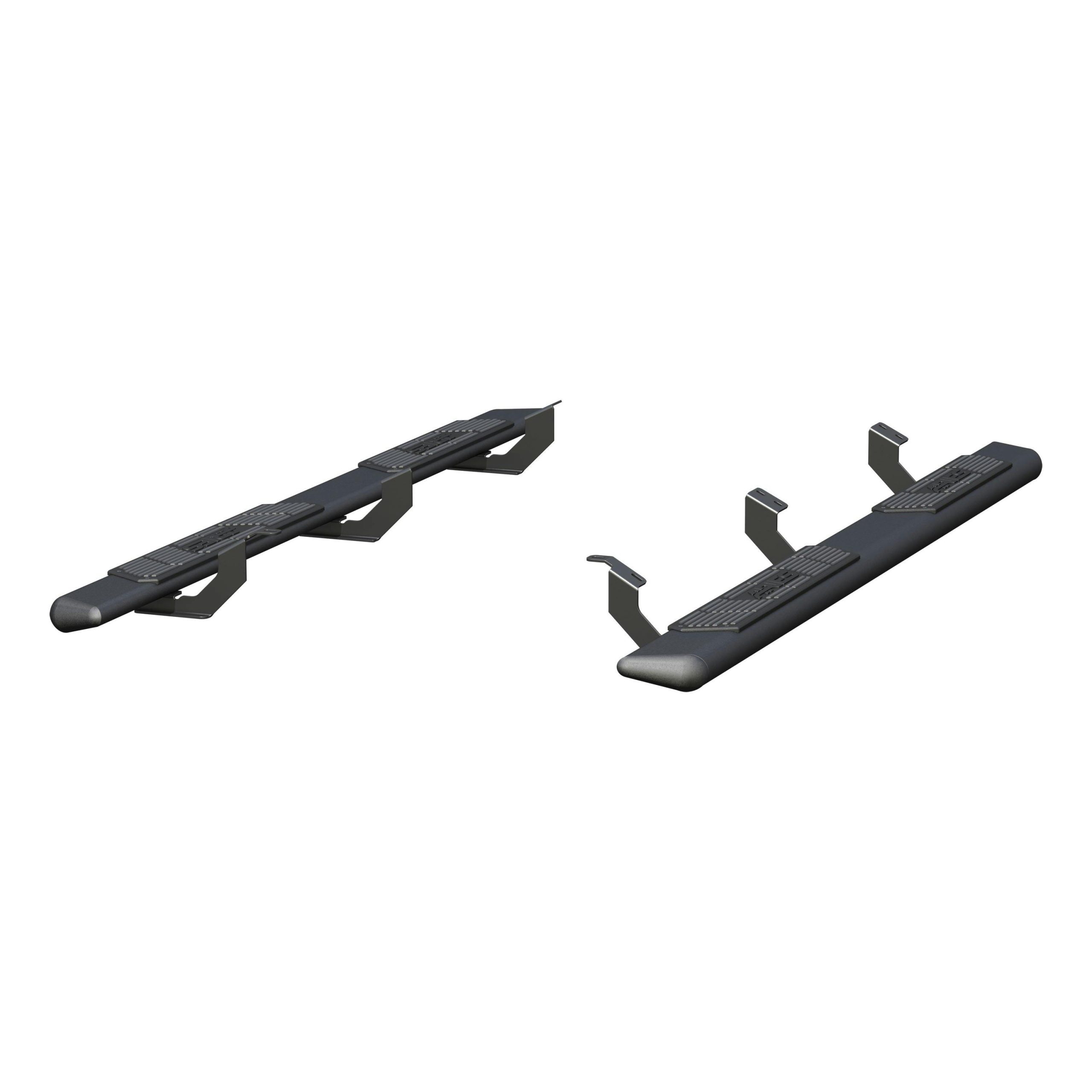 ARIES 2558025 ARIES 2558025 AscentStep Black Steel 5-1/2 x 85-Inch Truck Running Boards; Selec