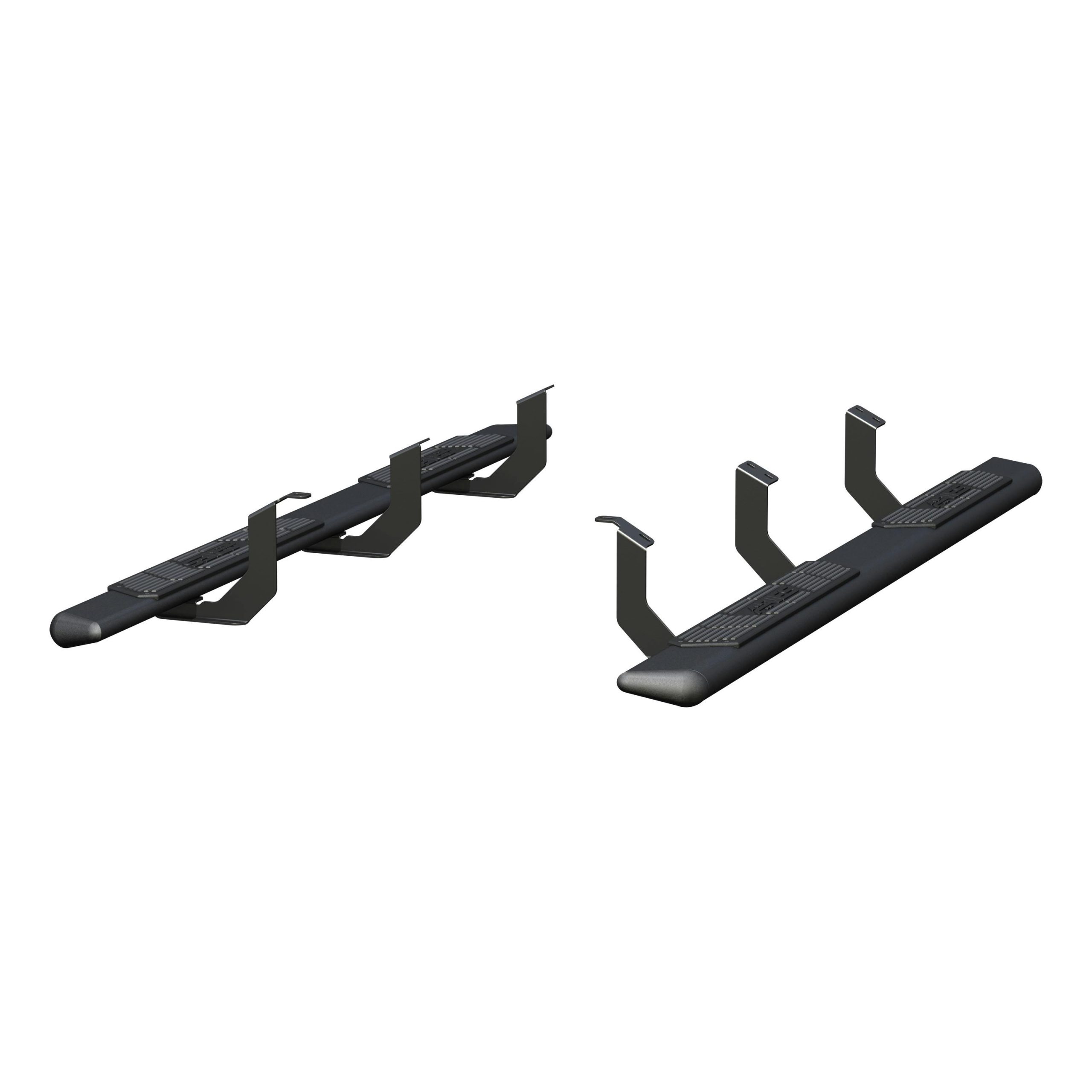 ARIES 2558056 AscentStep 75" Black Steel Running Boards, Select Toyota Tundra Extended Cab