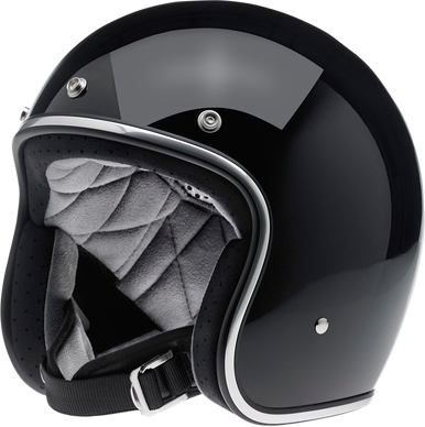 BILTWELL Bonanza Helmet - Gloss Black - XL 1001-101-205