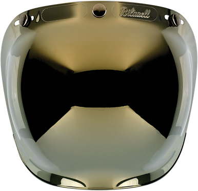 BILTWELL Bubble Shield - Gold Mirror 2001-222