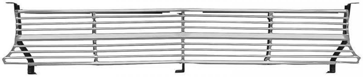 1962 Chevy II Nova, Front Grill Assembly, with pre-installed Grill Brackets