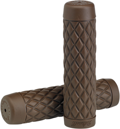 BILTWELL Grips - Torker - 1" - Chocolate 6705-0401