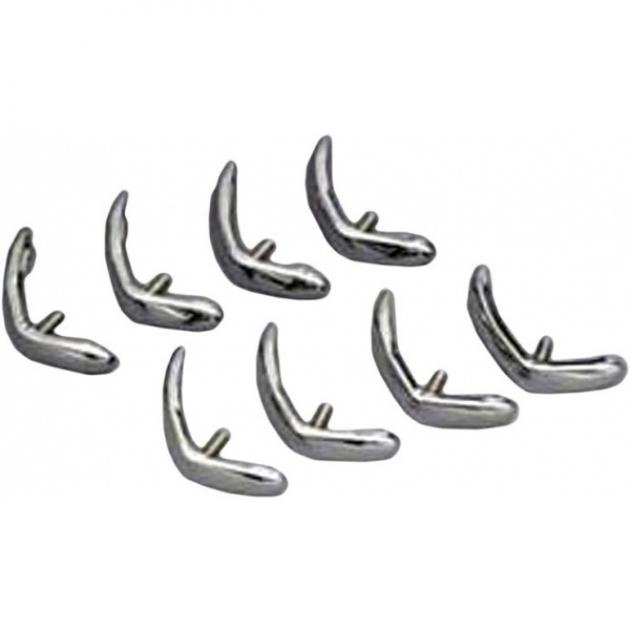 Full Size Chevy Rear Quarter Panel Louver Set, Impala, Bel Air & Nomad, 1958
