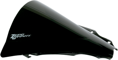 ZERO GRAVITY Double Bubble Windscreen - Dark Smoke - YZF-R6 16-579-19