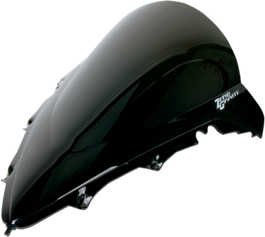 ZERO GRAVITY Double Bubble Windscreen - Smoke - GSXR1 16-541-19