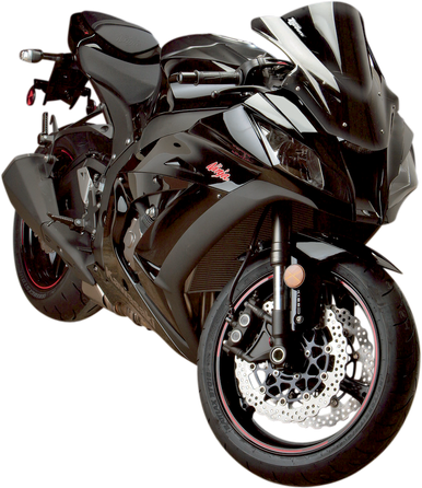 ZERO GRAVITY Double Bubble Windscreen - Clear - ZX10 16-263-01