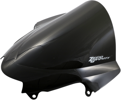 ZERO GRAVITY Double Bubble Windscreen - Dark Smoke - Bandit 1250 16-172-19