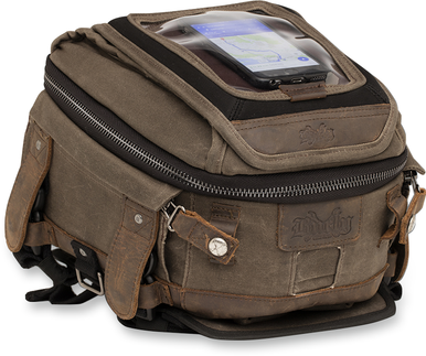 BURLY BRAND Tank Tail Bag - Wax Cotton B15-1010D