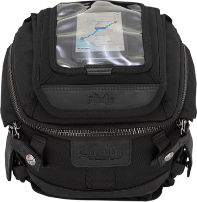 BURLY BRAND Tank Tail Bag - Black Cordura B15-1010B