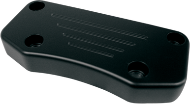 WILD 1 Handlebar Clamp - Ball-Milled - Black WO506B