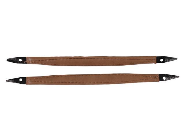 Door Panel Pull Handles, Medium Saddle