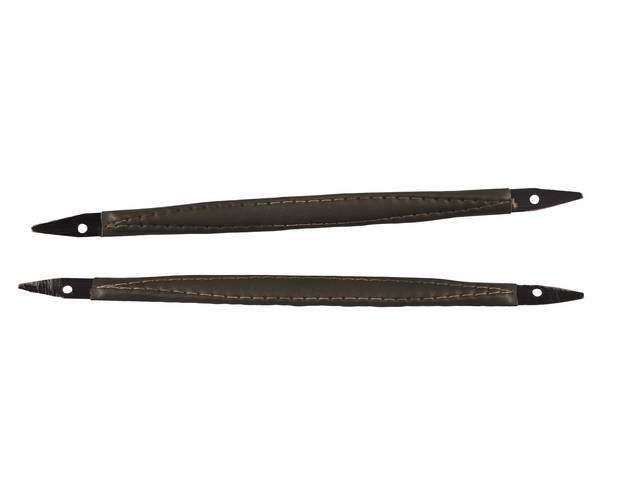 Door Panel Pull Handles, Dark Ivy gold