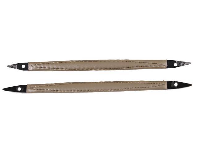 Door Panel Pull Handles, Light Nugget Gold