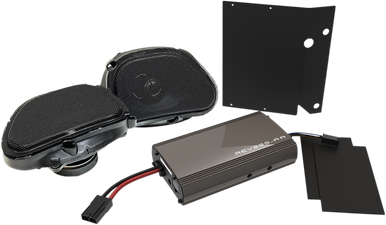 HOGTUNES Front Speaker Kit - 225-Watt Amp 225 RG KIT-AA