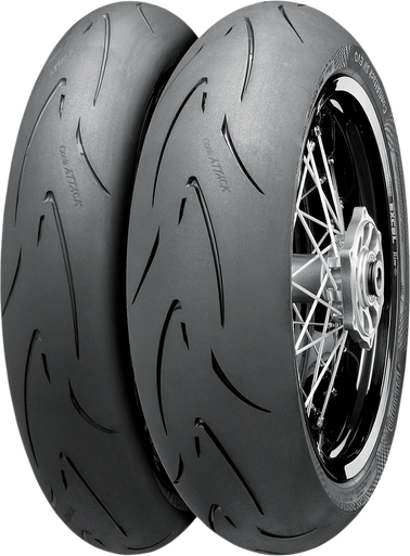 CONTINENTAL Tire - Conti Attack SM EVO - 110/70R17 - 54H - Tubeless 02445720000